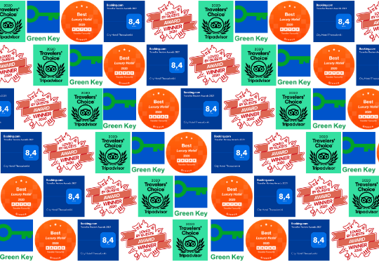 
City Hotel Awards collage